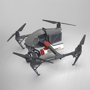 Paracaídas VectorSave 25 para dron DJI Inspire2