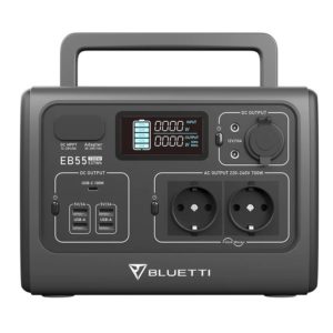 BLUETTI EB55 Estación De Energía Portátil | 700W 537Wh