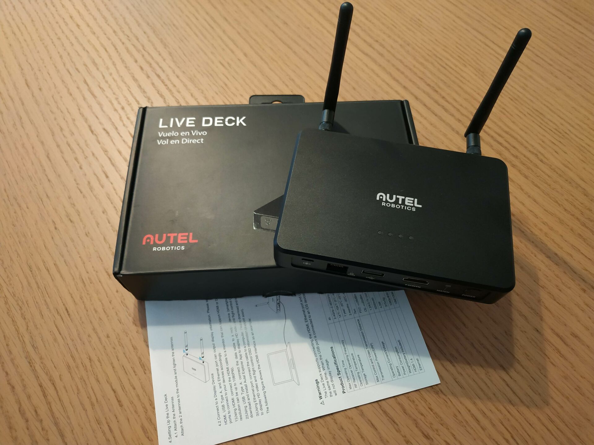 Live Deck Autel Evo 2 (3956)